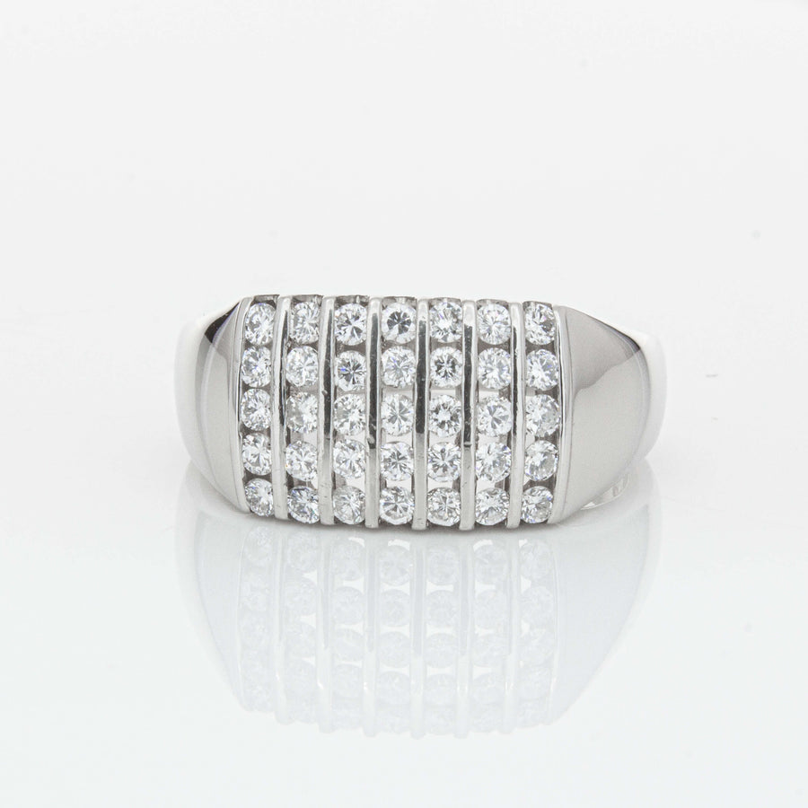 Deja Vu Platinum .70ct Diamond Ring-Ring-Walker & Hall