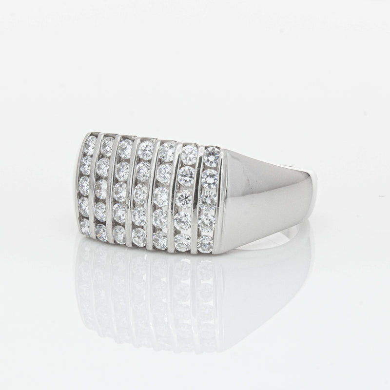 Deja Vu Platinum .70ct Diamond Ring-Ring-Walker & Hall