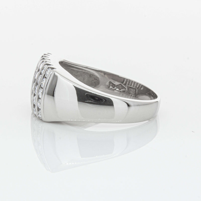 Deja Vu Platinum .70ct Diamond Ring-Ring-Walker & Hall