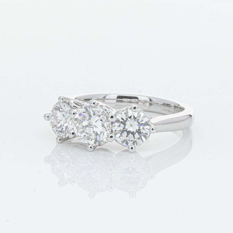Platinum 1.80ct Reclaimed Diamond Coronado Ring-Ring-Walker & Hall