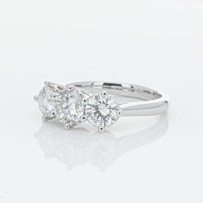 Platinum 1.80ct Reclaimed Diamond Coronado Ring-Ring-Walker & Hall