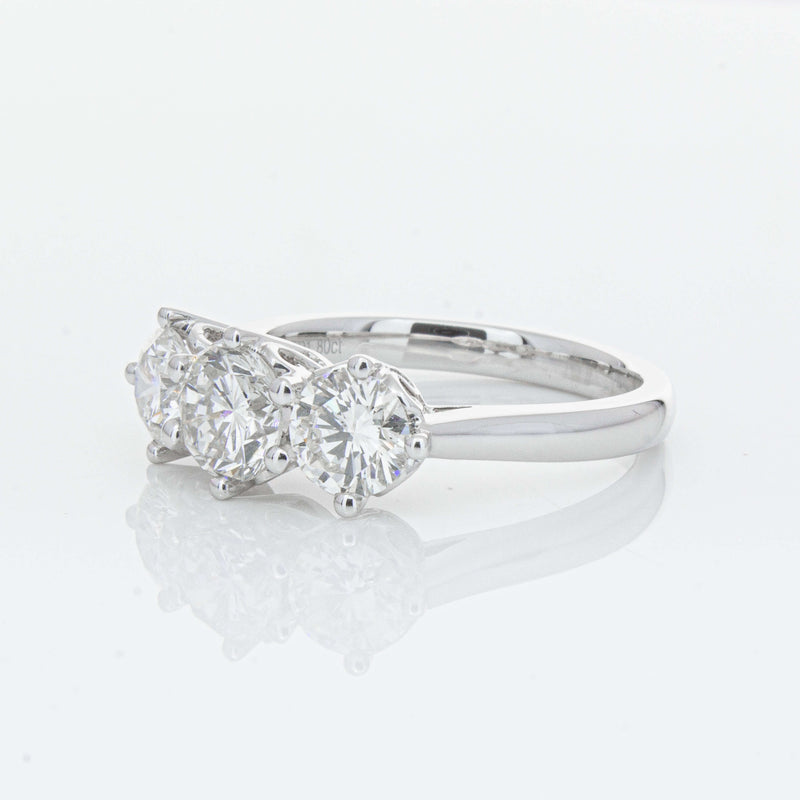 Platinum 1.80ct Reclaimed Diamond Coronado Ring-Ring-Walker & Hall