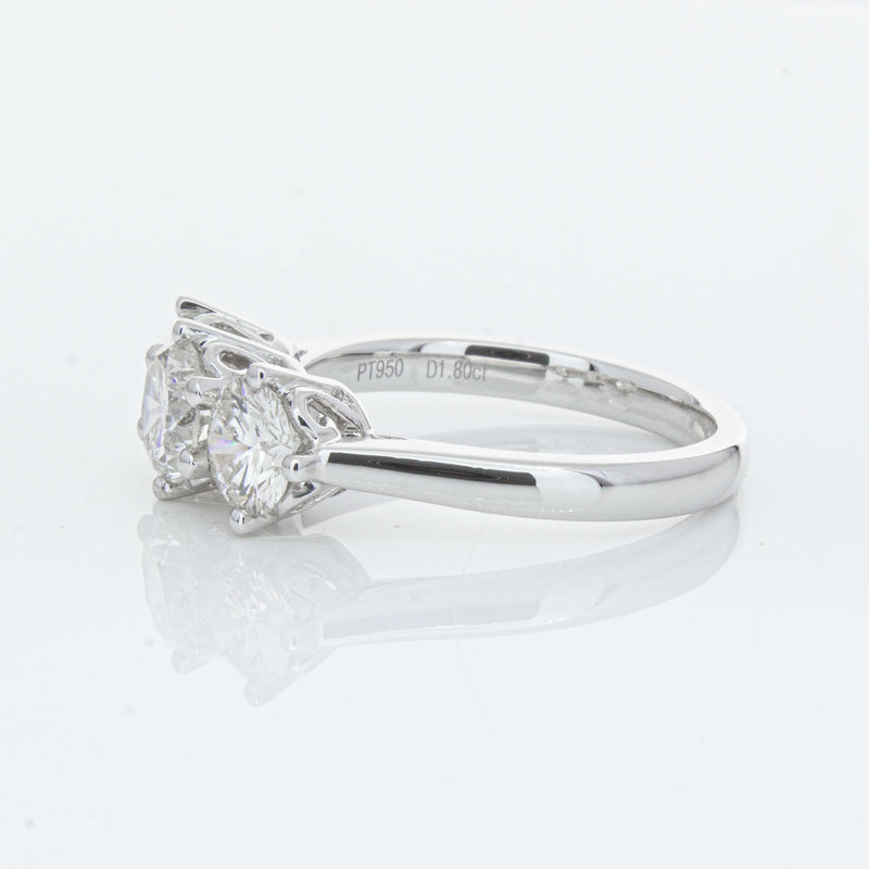 Platinum 1.80ct Reclaimed Diamond Coronado Ring-Ring-Walker & Hall