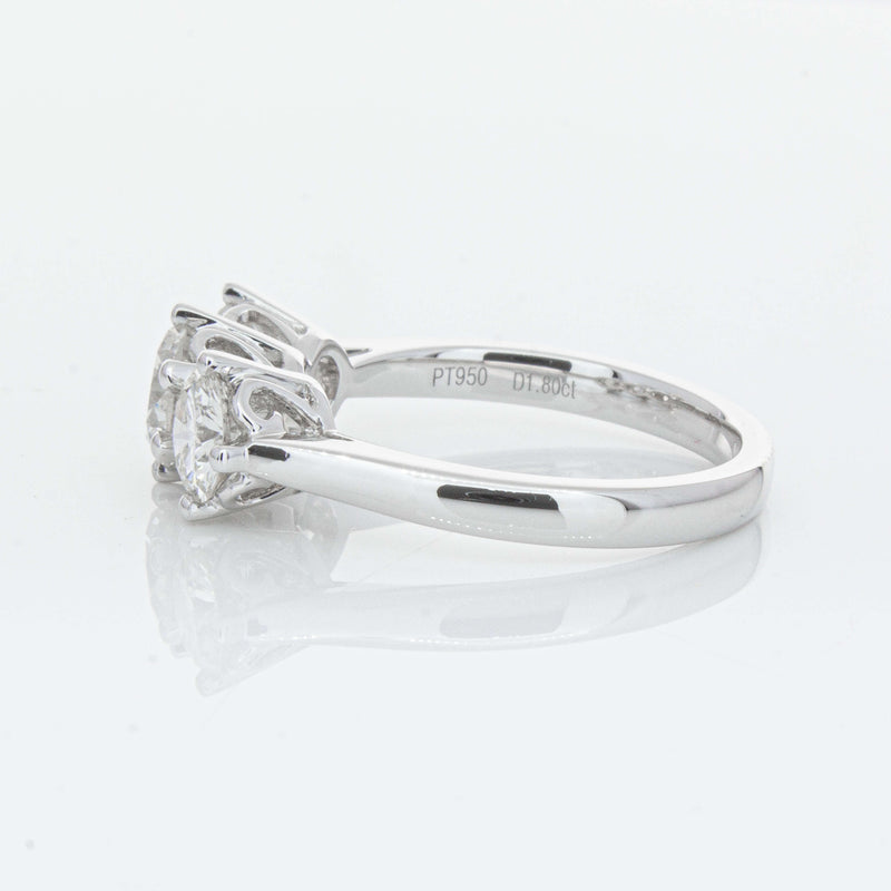 Platinum 1.80ct Reclaimed Diamond Coronado Ring-Ring-Walker & Hall