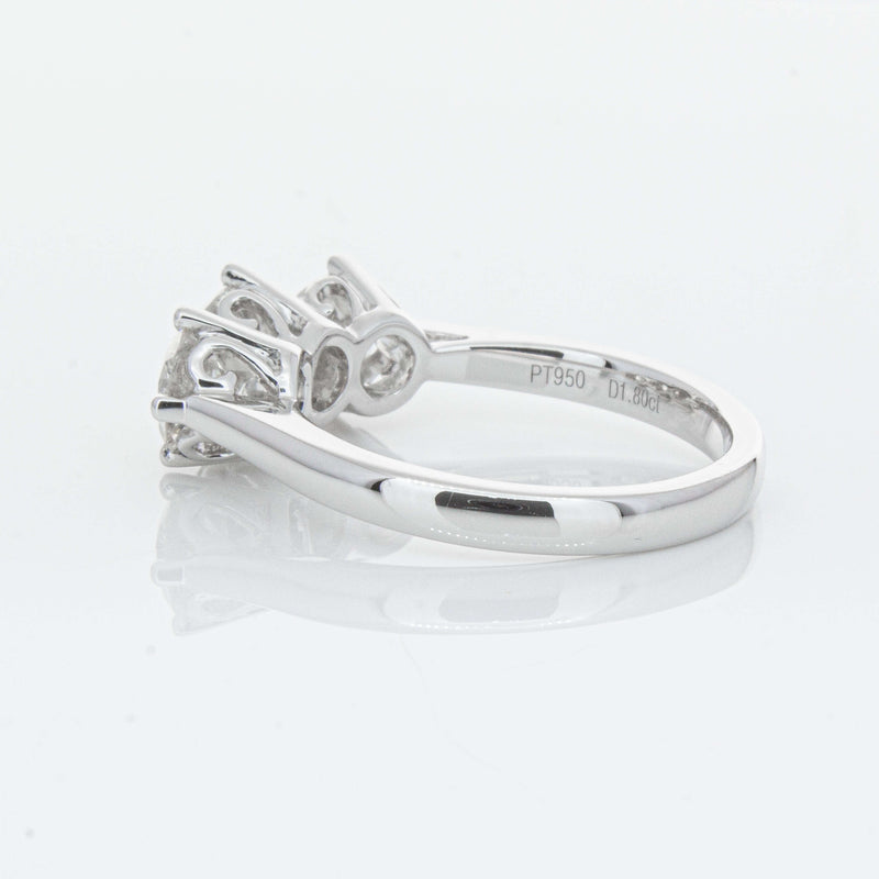 Platinum 1.80ct Reclaimed Diamond Coronado Ring-Ring-Walker & Hall