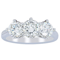Platinum 1.80ct Reclaimed Diamond Coronado Ring-Ring-Walker & Hall