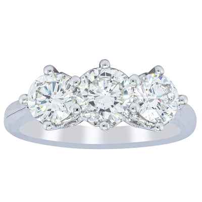 Platinum 1.80ct Reclaimed Diamond Coronado Ring-Ring-Walker & Hall