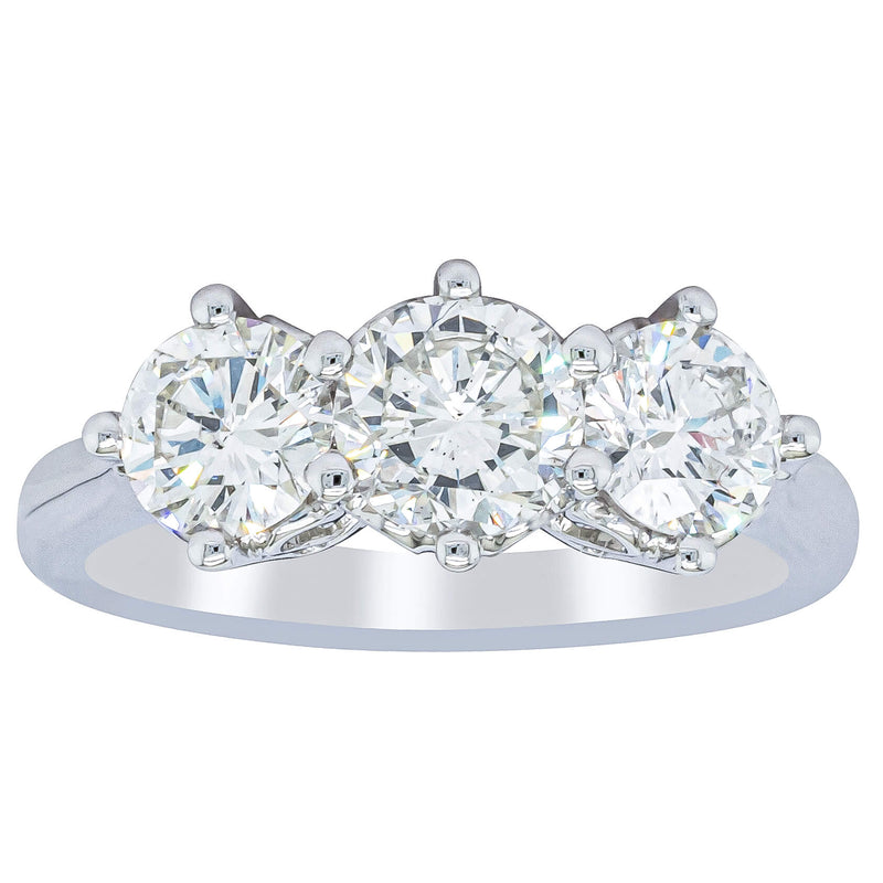 Platinum 1.80ct Reclaimed Diamond Coronado Ring-Ring-Walker & Hall