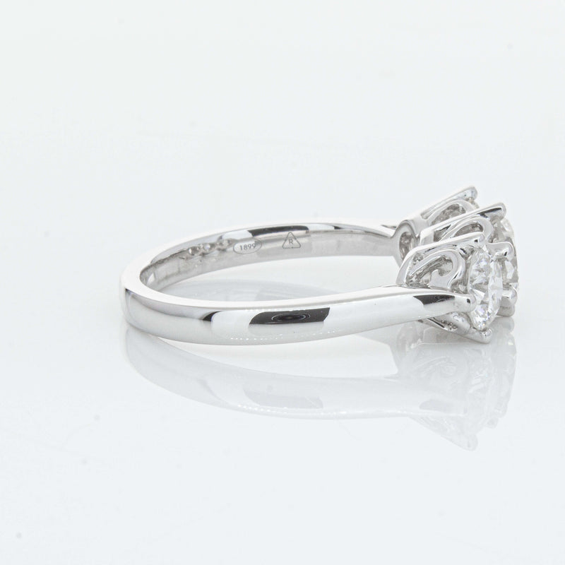 Platinum 1.80ct Reclaimed Diamond Coronado Ring-Ring-Walker & Hall