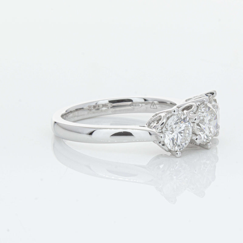Platinum 1.80ct Reclaimed Diamond Coronado Ring-Ring-Walker & Hall
