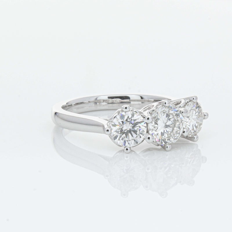 Platinum 1.80ct Reclaimed Diamond Coronado Ring-Ring-Walker & Hall