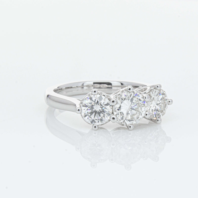 Platinum 1.80ct Reclaimed Diamond Coronado Ring-Ring-Walker & Hall