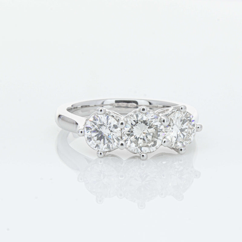 Platinum 1.80ct Reclaimed Diamond Coronado Ring-Ring-Walker & Hall