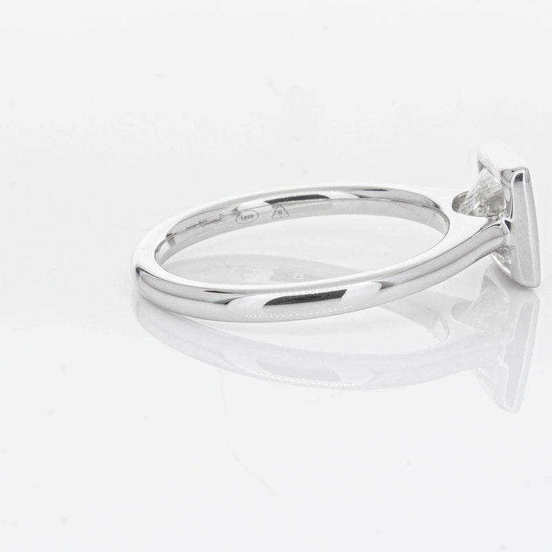 18ct White Gold 1.50ct Reclaimed Princess Cut Diamond Natalia Ring-Ring-Walker & Hall