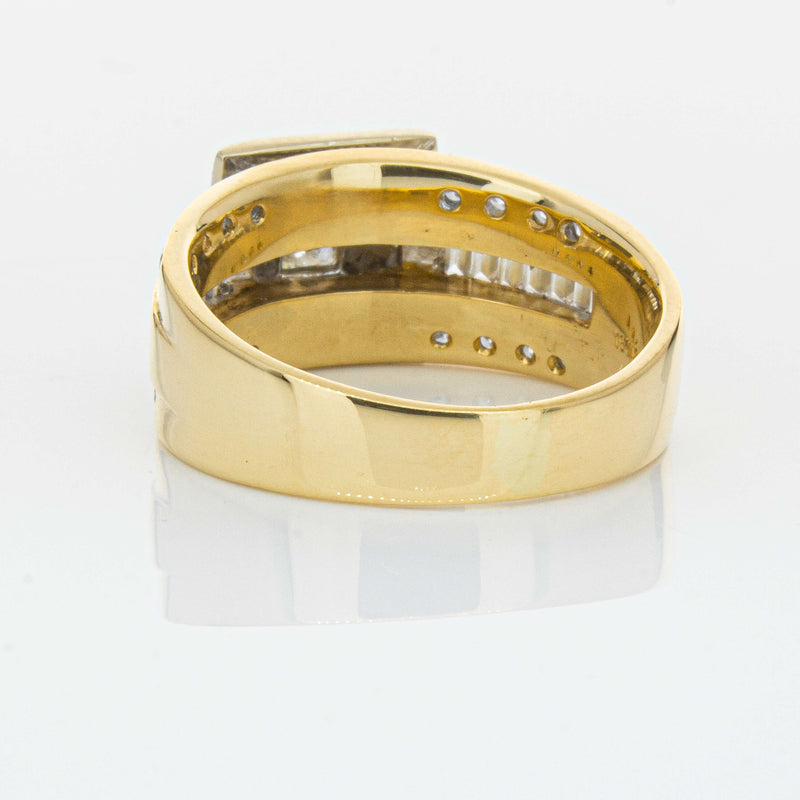 Deja Vu 18ct Yellow & White Gold 1.03ct Diamond Ring-Ring-Walker & Hall