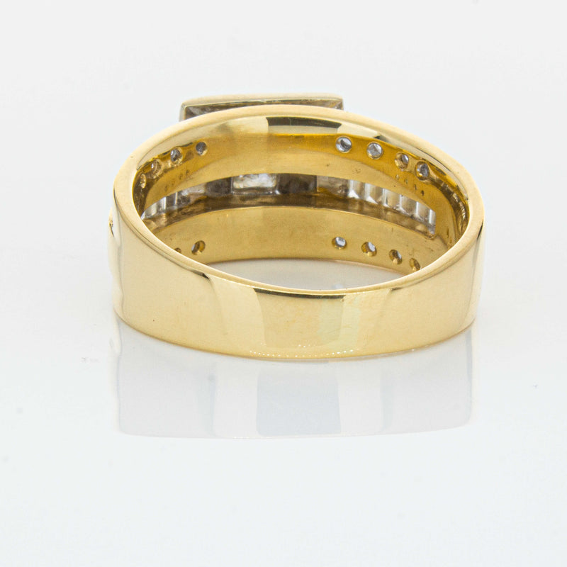 Deja Vu 18ct Yellow & White Gold 1.03ct Diamond Ring-Ring-Walker & Hall