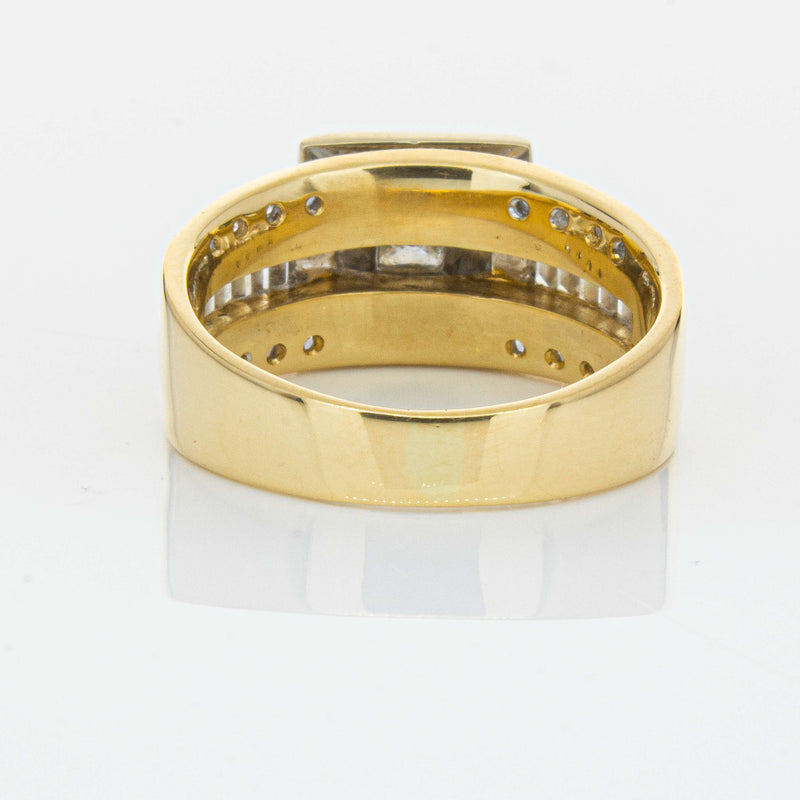 Deja Vu 18ct Yellow & White Gold 1.03ct Diamond Ring-Ring-Walker & Hall