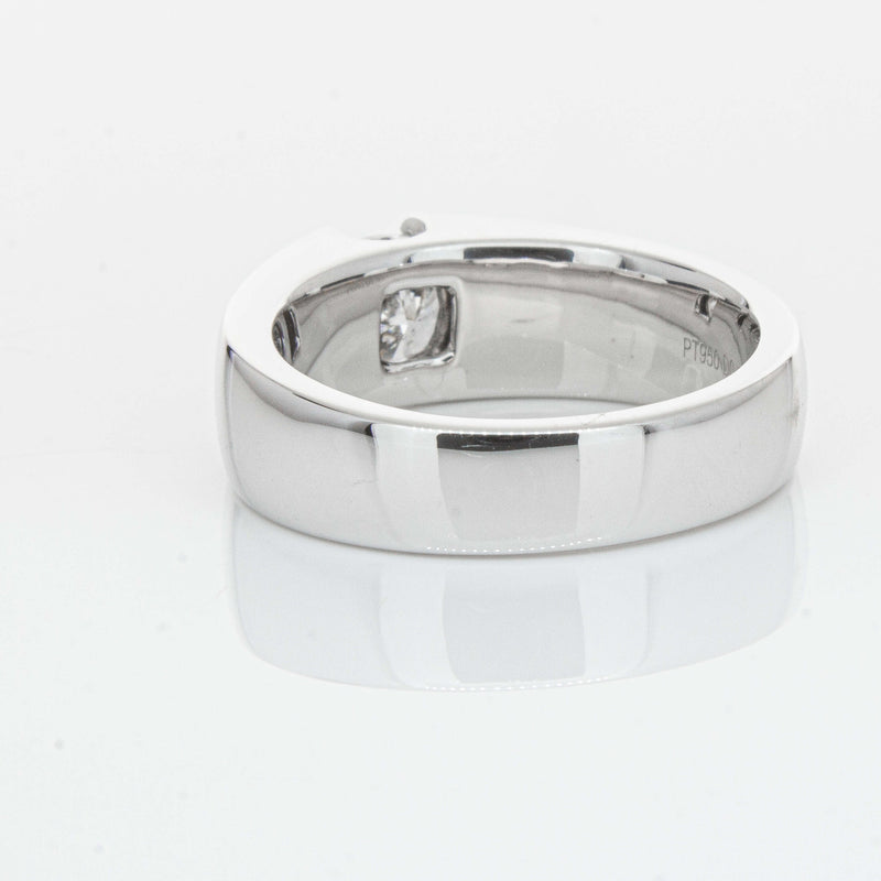 Platinum .90ct Cushion Cut Reclaimed Diamond Ring - Ring - Walker & Hall