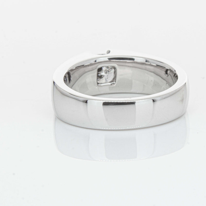 Platinum .90ct Cushion Cut Reclaimed Diamond Ring - Ring - Walker & Hall