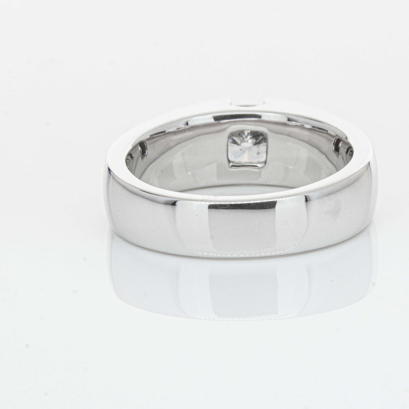 Platinum .90ct Cushion Cut Reclaimed Diamond Ring - Ring - Walker & Hall