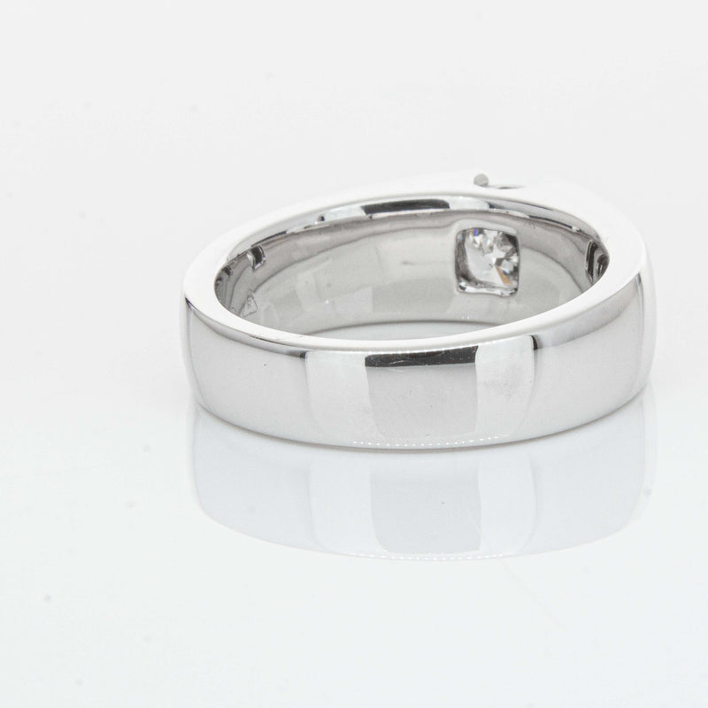 Platinum .90ct Cushion Cut Reclaimed Diamond Ring - Ring - Walker & Hall