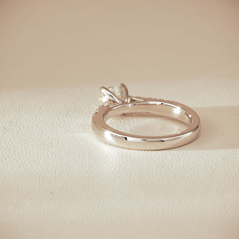 18ct White Gold .80ct Diamond Phoenix Ring - Ring - Walker & Hall