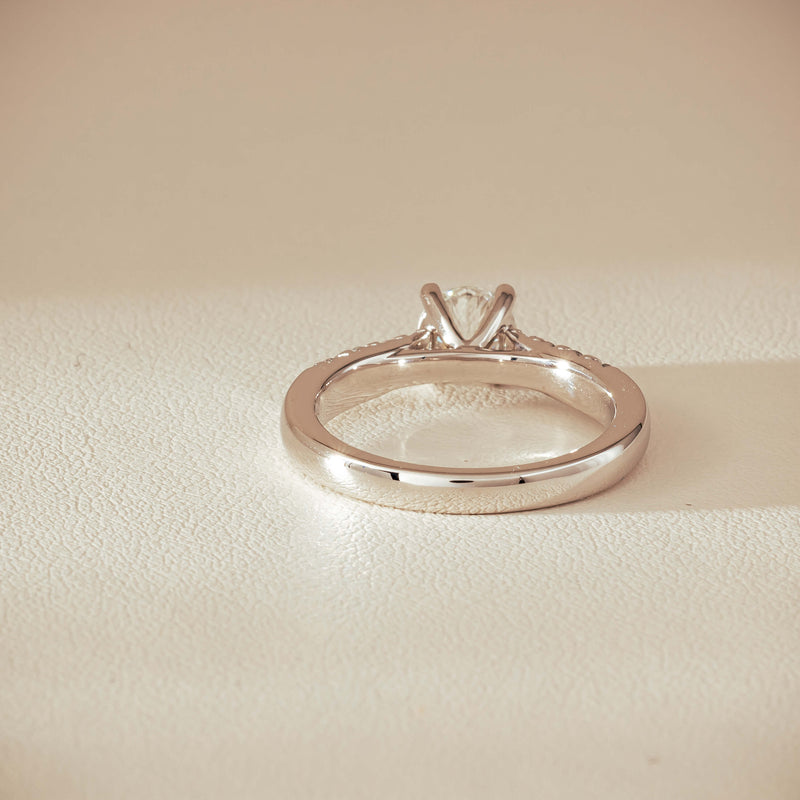18ct White Gold .80ct Diamond Phoenix Ring - Ring - Walker & Hall