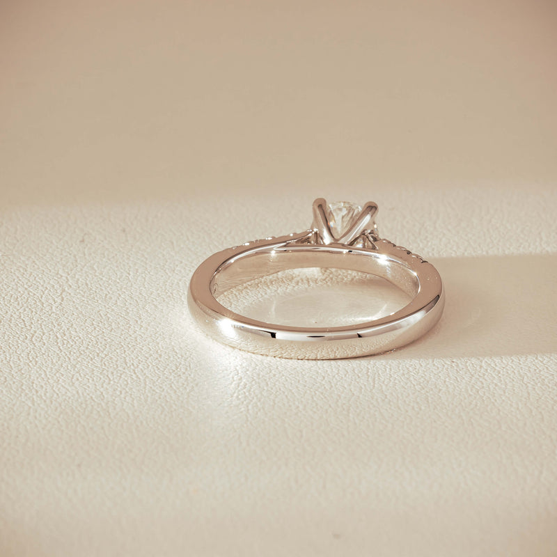 18ct White Gold .80ct Diamond Phoenix Ring - Ring - Walker & Hall