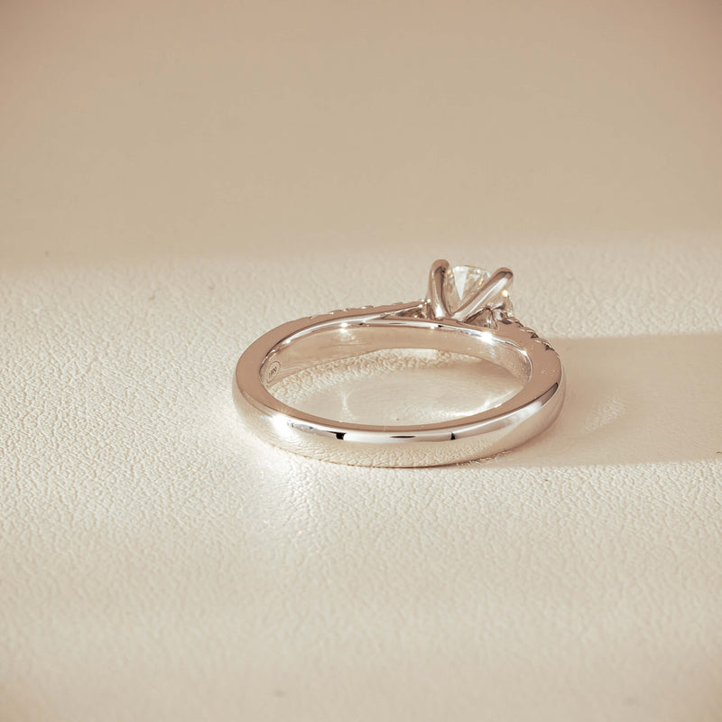 18ct White Gold .80ct Diamond Phoenix Ring - Ring - Walker & Hall