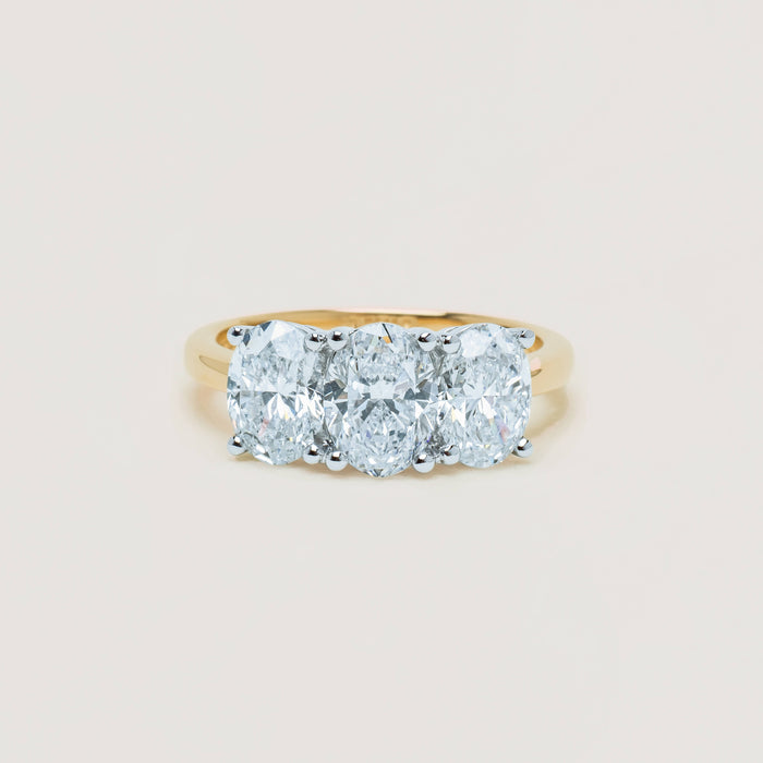 Three stone diamond Odyssey Ring