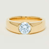 18ct Yellow Gold 1.00ct Diamond Astrid Ring - Ring - Walker & Hall