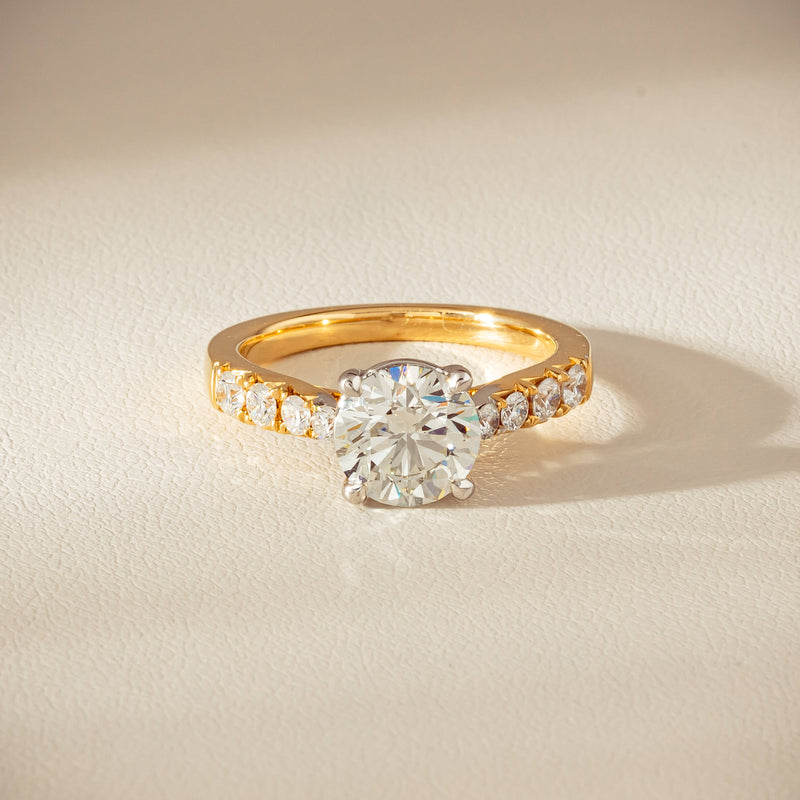 18ct Yellow Gold 2.01ct Diamond Phoenix Ring - Ring - Walker & Hall