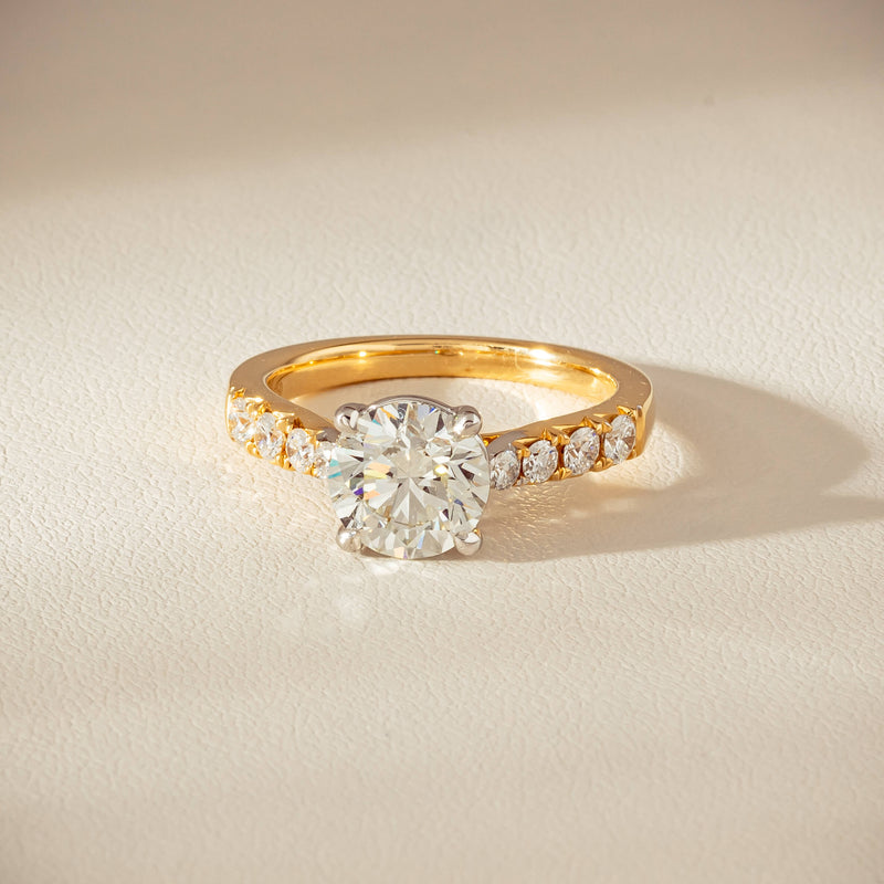 18ct Yellow Gold 2.01ct Diamond Phoenix Ring - Ring - Walker & Hall