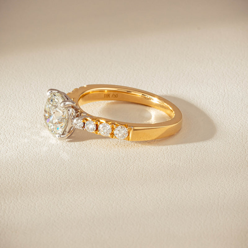 18ct Yellow Gold 2.01ct Diamond Phoenix Ring - Ring - Walker & Hall