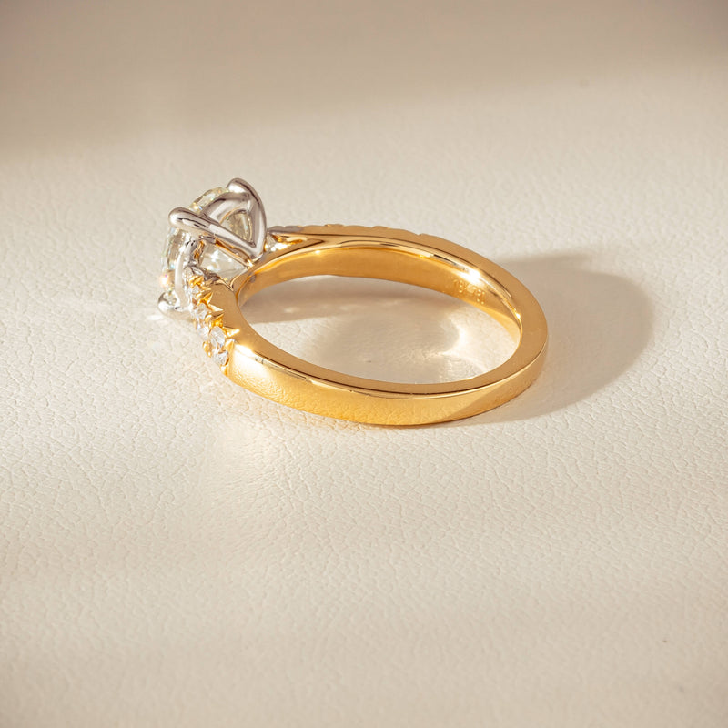 18ct Yellow Gold 2.01ct Diamond Phoenix Ring - Ring - Walker & Hall