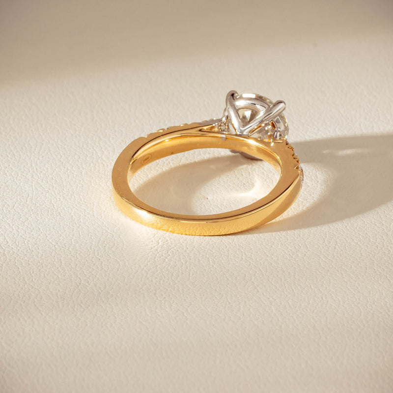 18ct Yellow Gold 2.01ct Diamond Phoenix Ring - Ring - Walker & Hall