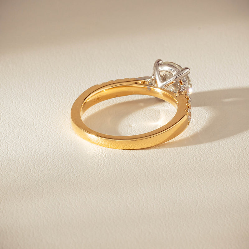 18ct Yellow Gold 2.01ct Diamond Phoenix Ring - Ring - Walker & Hall