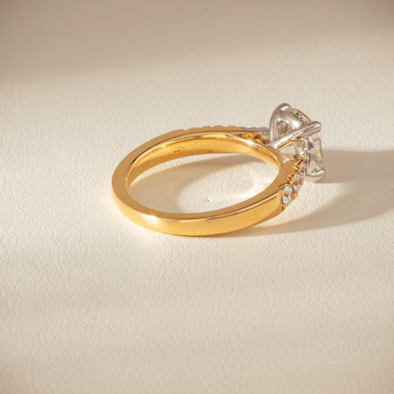 18ct Yellow Gold 2.01ct Diamond Phoenix Ring - Ring - Walker & Hall