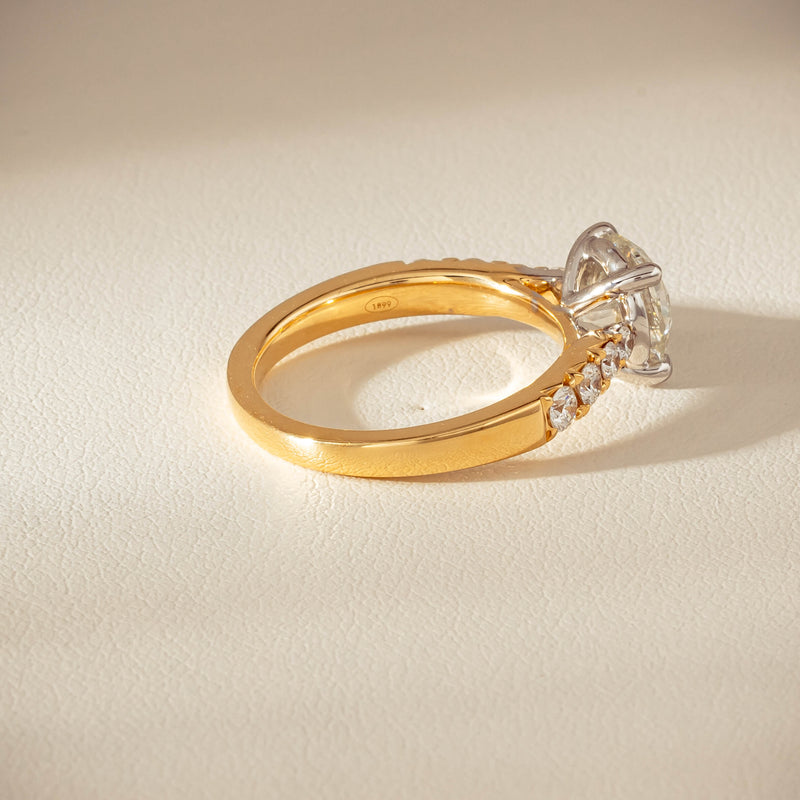 18ct Yellow Gold 2.01ct Diamond Phoenix Ring - Ring - Walker & Hall