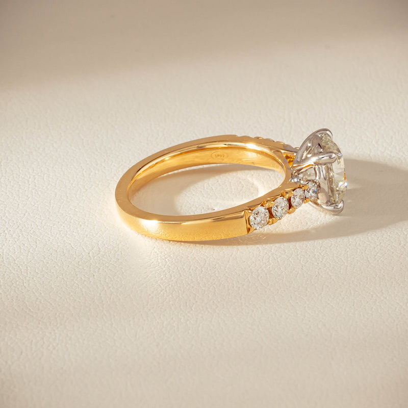 18ct Yellow Gold 2.01ct Diamond Phoenix Ring - Ring - Walker & Hall