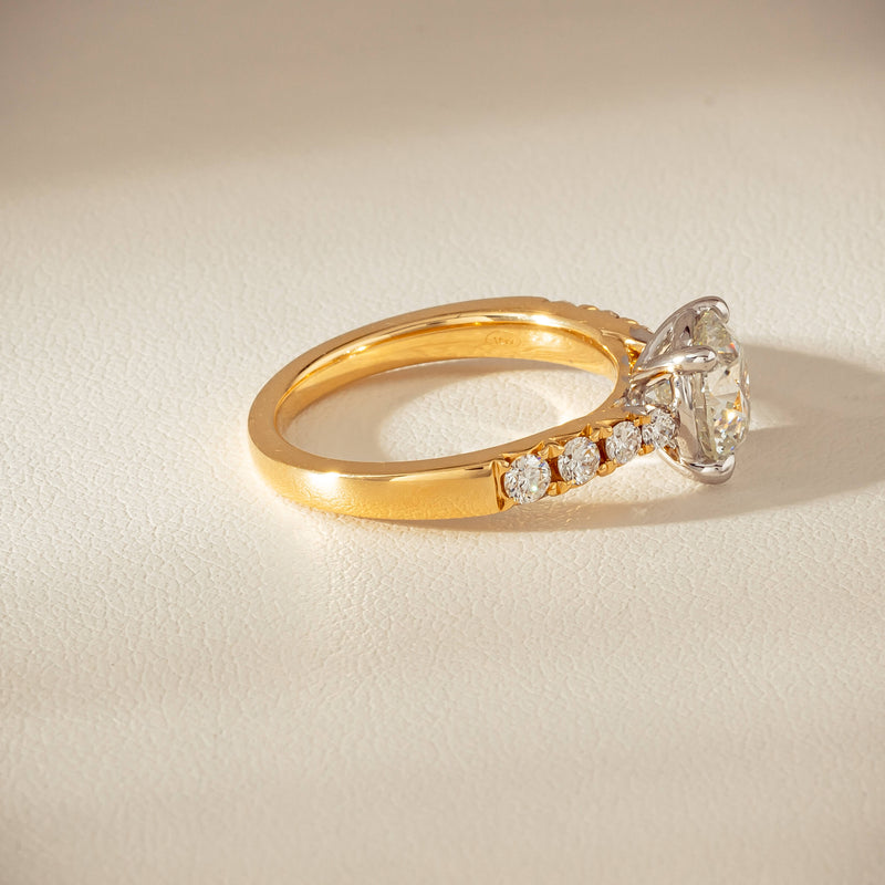 18ct Yellow Gold 2.01ct Diamond Phoenix Ring - Ring - Walker & Hall