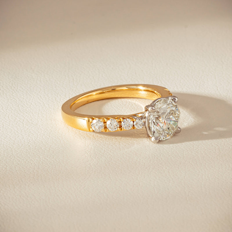 18ct Yellow Gold 2.01ct Diamond Phoenix Ring - Ring - Walker & Hall