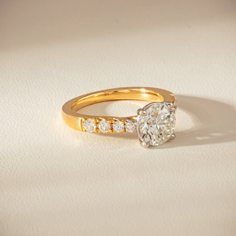 18ct Yellow Gold 2.01ct Diamond Phoenix Ring - Ring - Walker & Hall