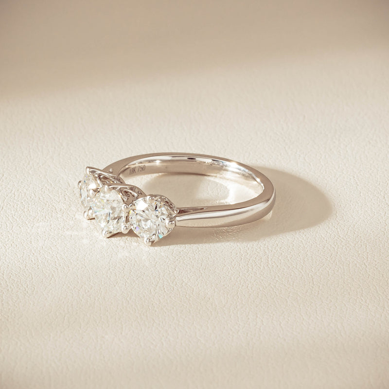 18ct White Gold 1.70ct Diamond Coronado Ring - Ring - Walker & Hall