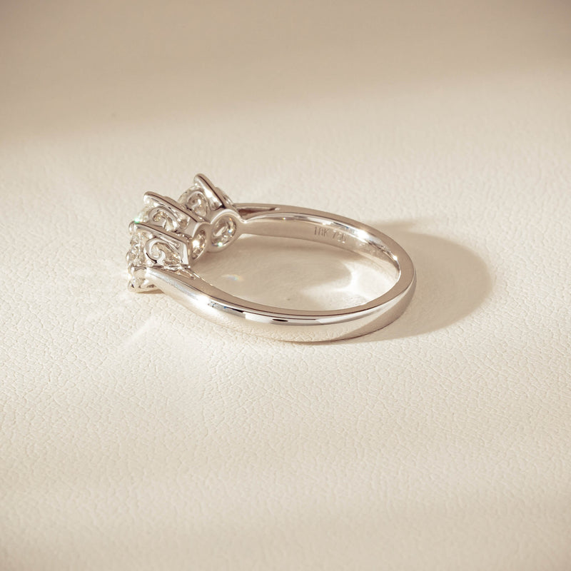 18ct White Gold 1.70ct Diamond Coronado Ring - Ring - Walker & Hall