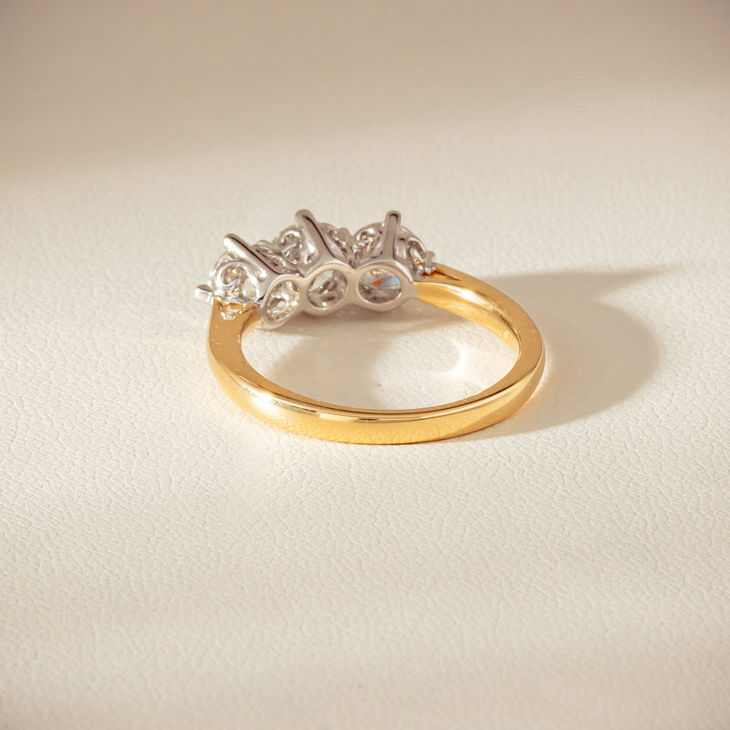 18ct Yellow Gold 1.40ct Diamond Coronado Ring - Ring - Walker & Hall