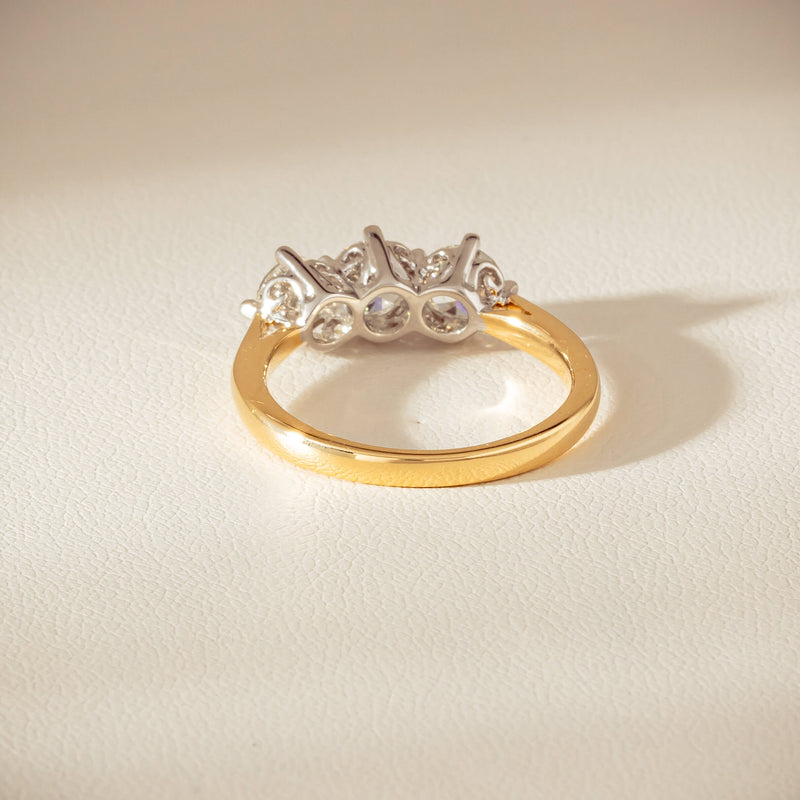 18ct Yellow Gold 1.40ct Diamond Coronado Ring - Ring - Walker & Hall