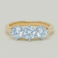 18ct Yellow Gold 1.40ct Diamond Coronado Ring - Ring - Walker & Hall
