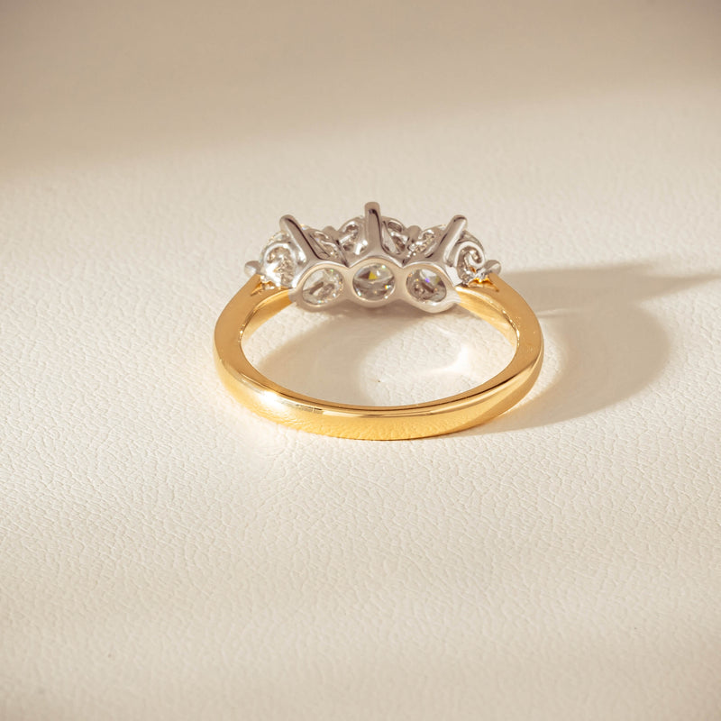 18ct Yellow Gold 1.40ct Diamond Coronado Ring - Ring - Walker & Hall