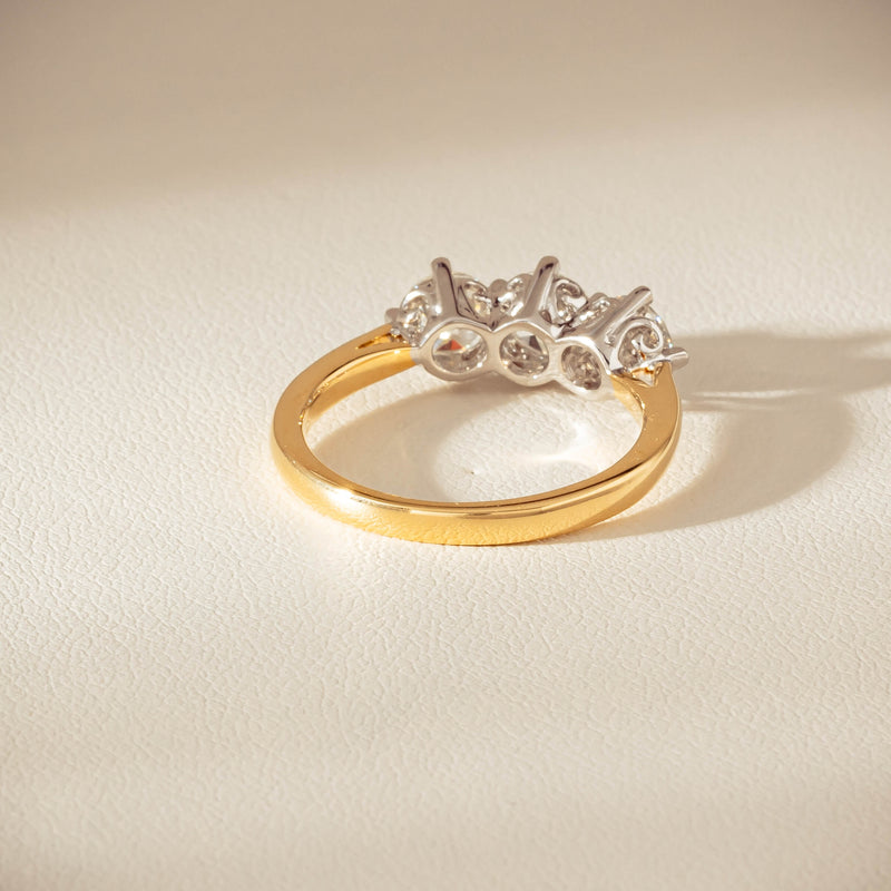 18ct Yellow Gold 1.40ct Diamond Coronado Ring - Ring - Walker & Hall